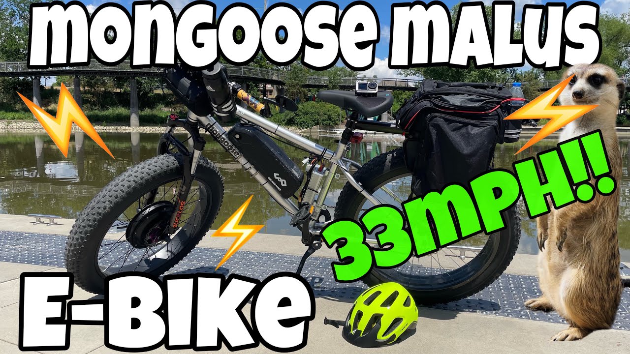 Mongoose Malus Fat Tire E-Bike Conversion!