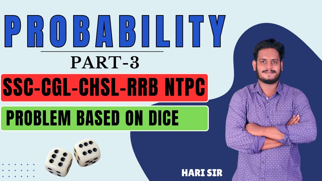 PROBABILITY || PART 3 || PROBLEM BASED ON DICE || SSC CGL CHSL RRB NTPC #sscmalayali #ssccgl