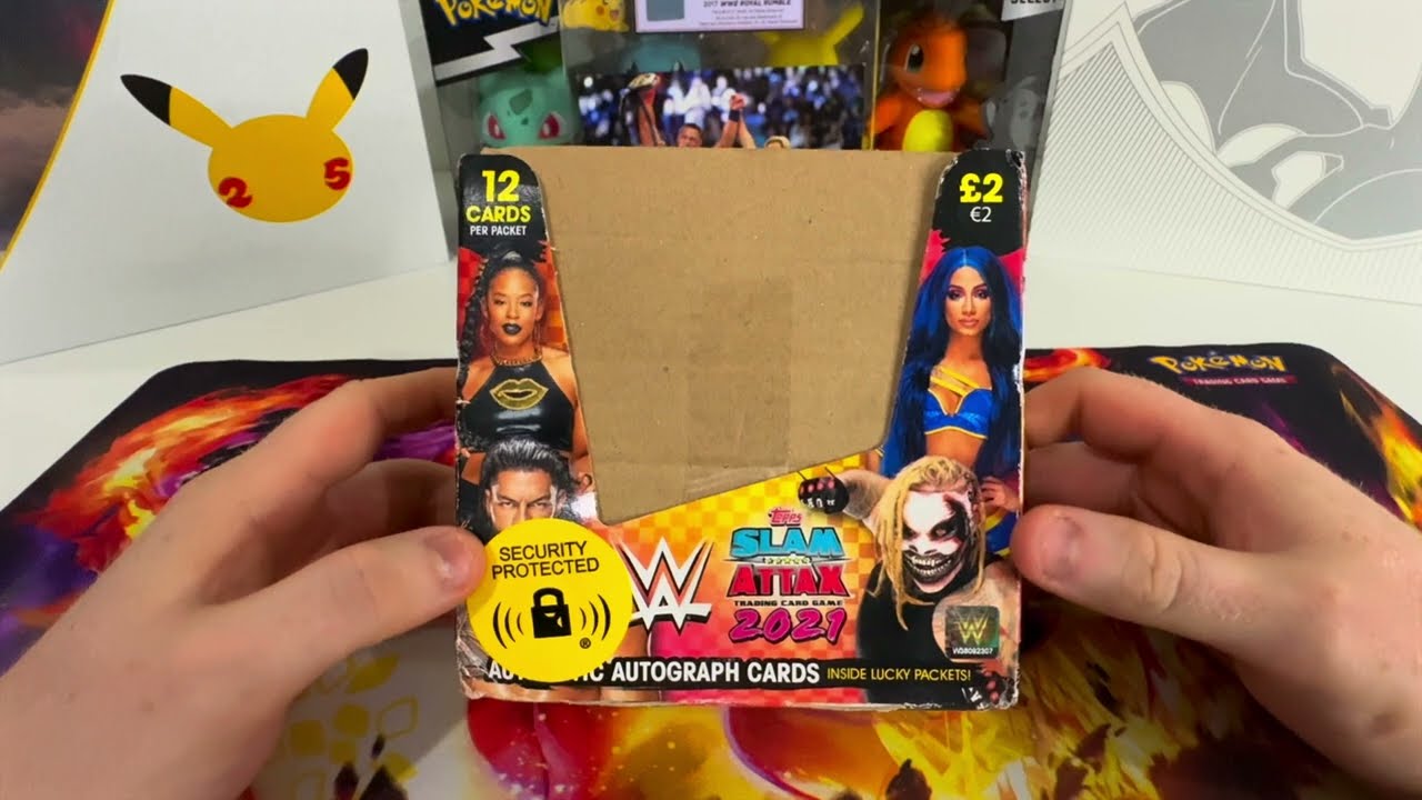 WWE slam attax 2021 opening, can we pull an auto?