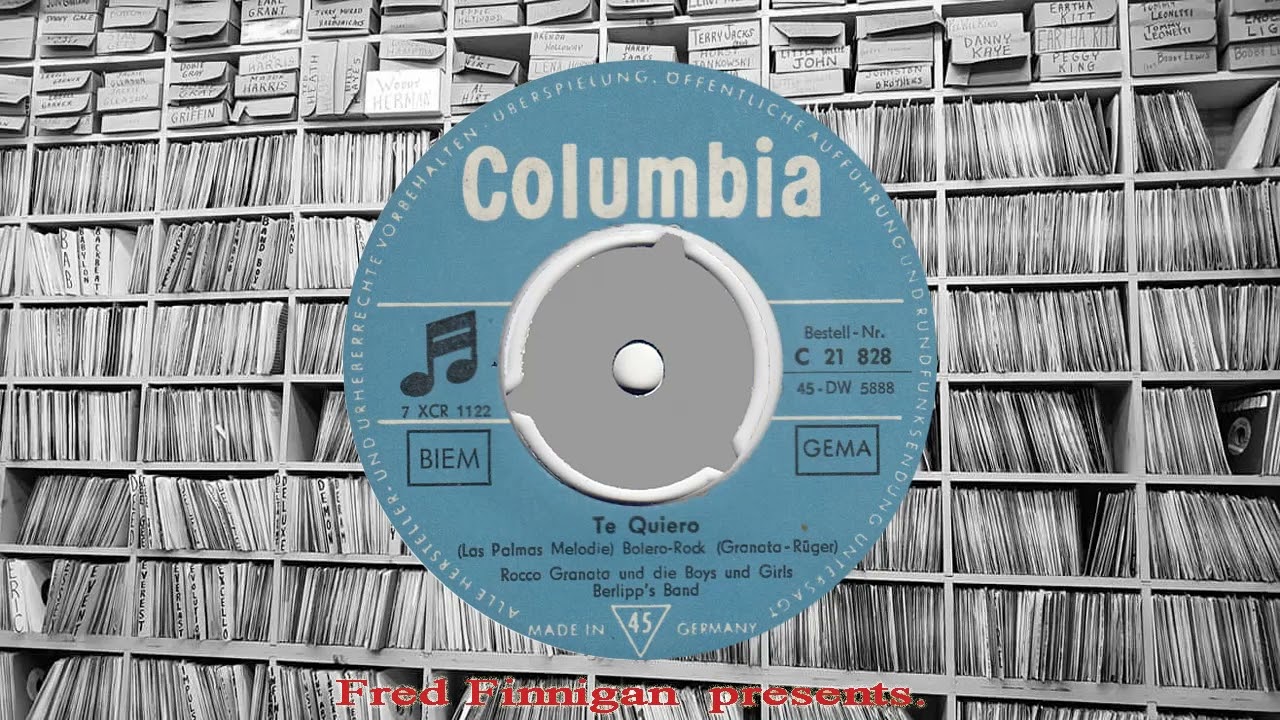 Rocco Granata & Die Boys & Die Girls - Te Quiro(1961)