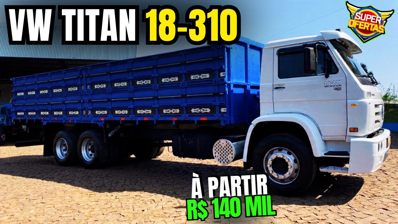 VW TITAN 18 310 QUALIFICADO TRUCK &agrave; PARTIR DE 140 MIL #vw18310 #titan18310 #qualificado