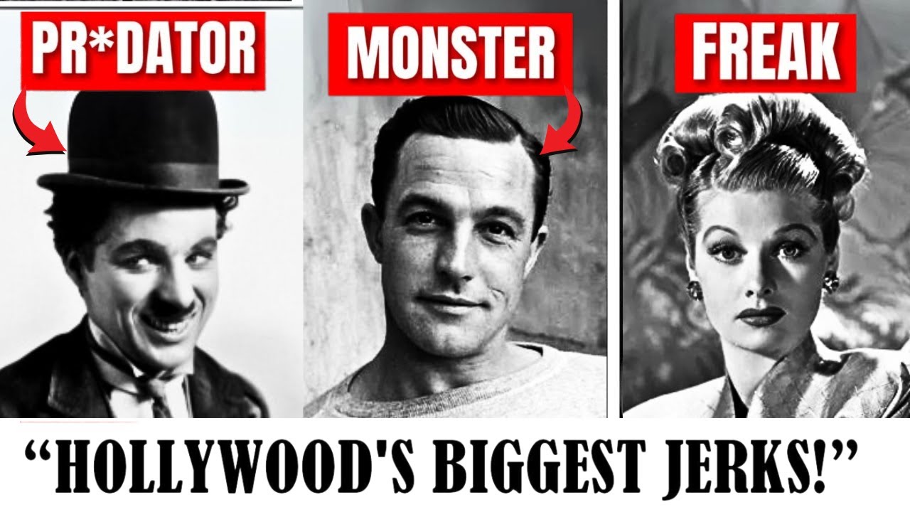 10 BIGGEST JERKS in Golden Age Hollywood History