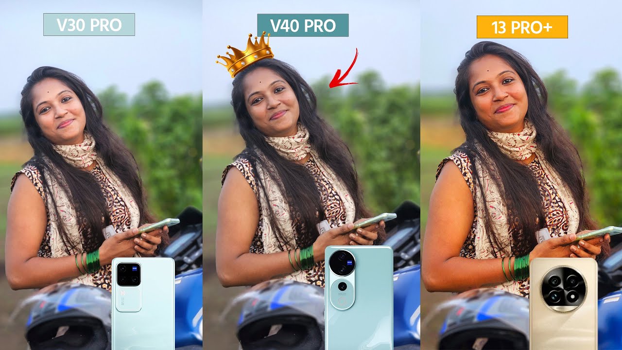 Vivo V40 Pro vs V30 Pro vs Realme 13 Pro Plus Camera Test - Maha Battle 🤯