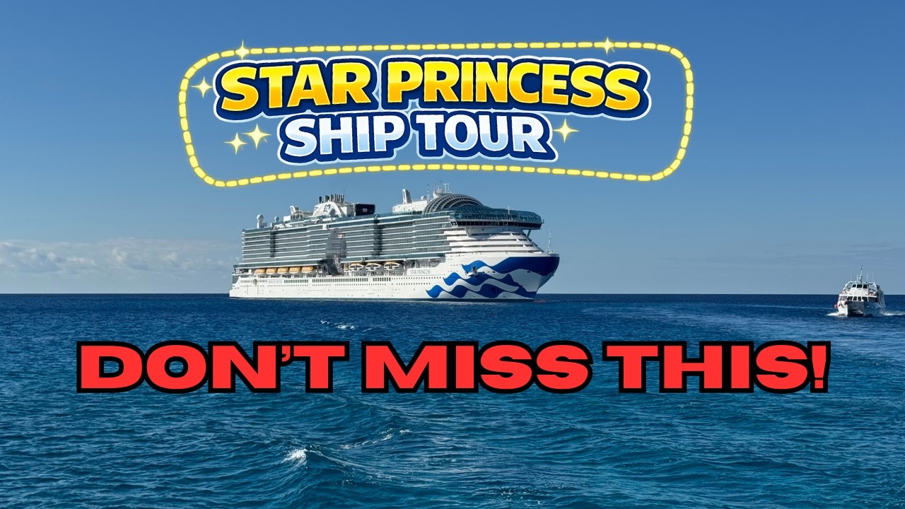 Star Princess | Full Walkthrough Ship tour