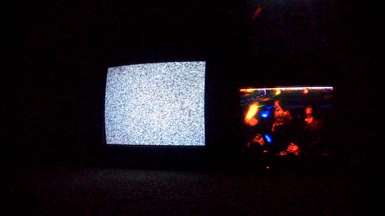 CRT Demo of Circuit Bent VCR and Video CopyMaster (2 sets)