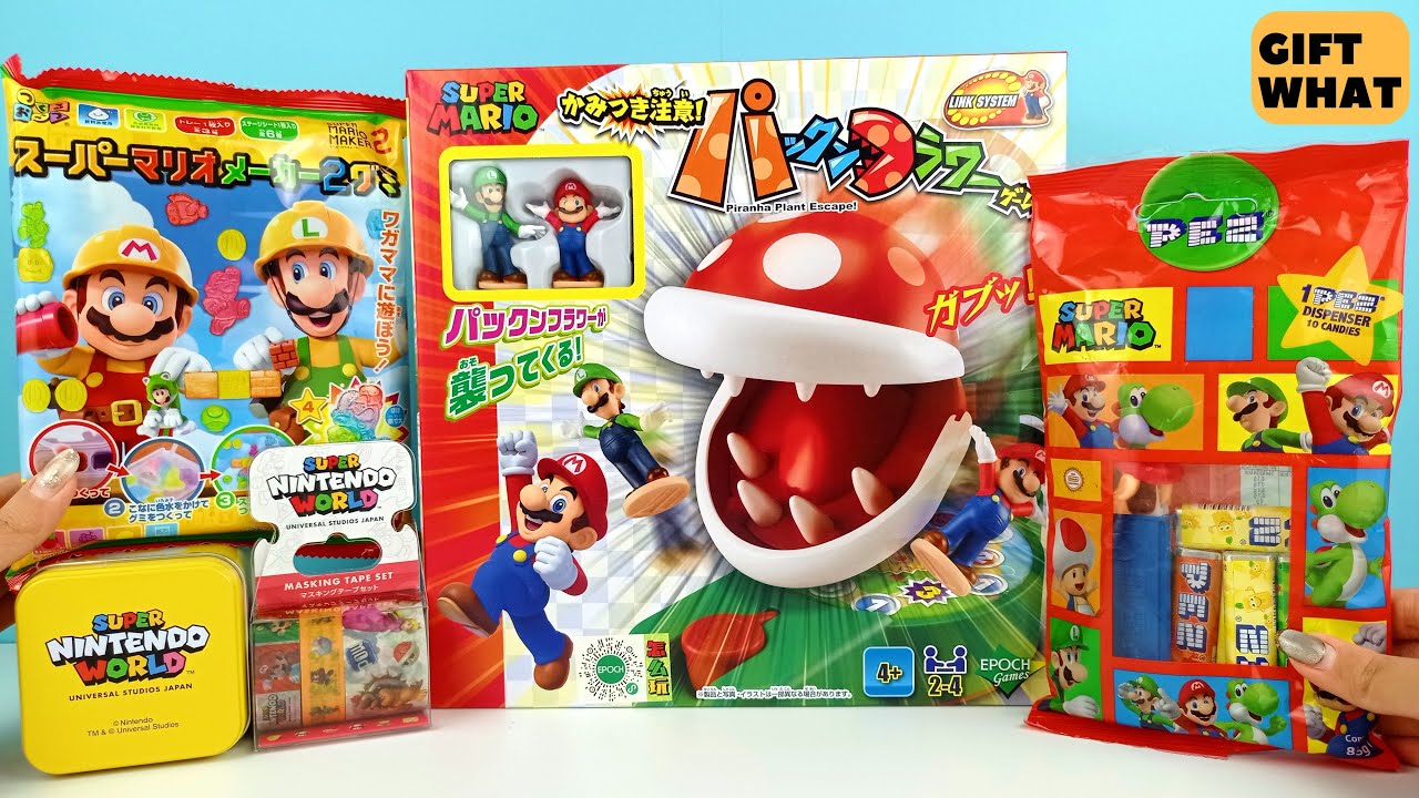Mario New Year Collection and DIY Jelly 【 GiftWhat 】