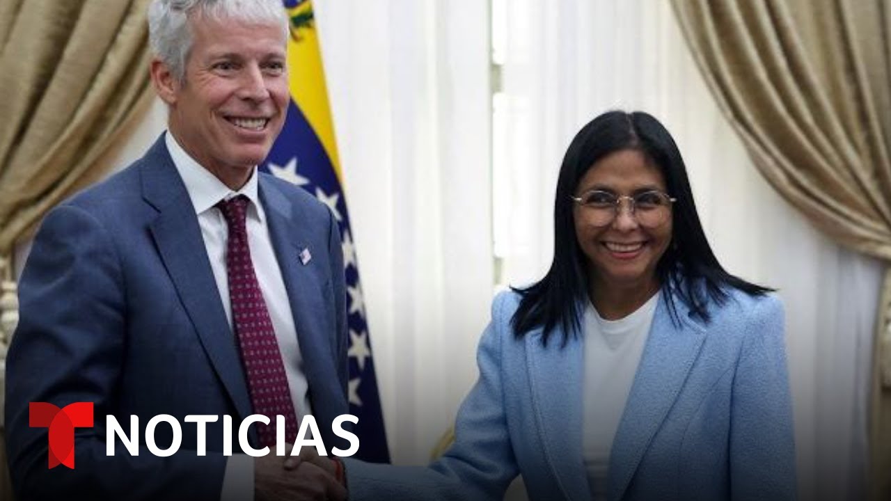 EN VIVO: Declaraciones de la gobernante interina de Venezuela con el secretario de Energía de EE.UU.