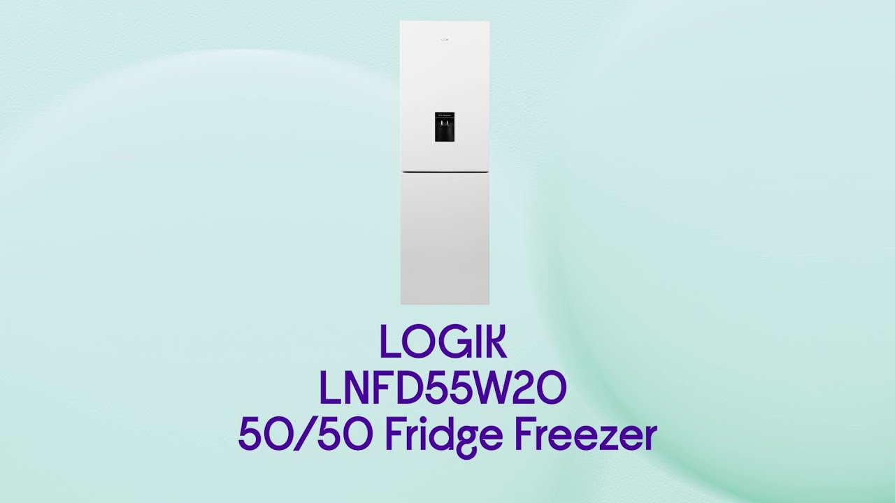 Logik LNFD55W20 50/50 Fridge Freezer - White - Product Overview