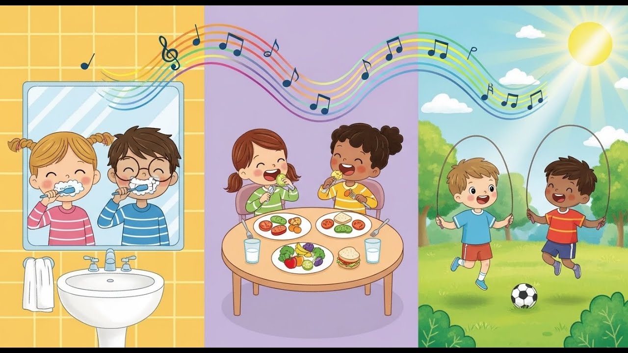 My Daily Activities... A Fun Kids Song