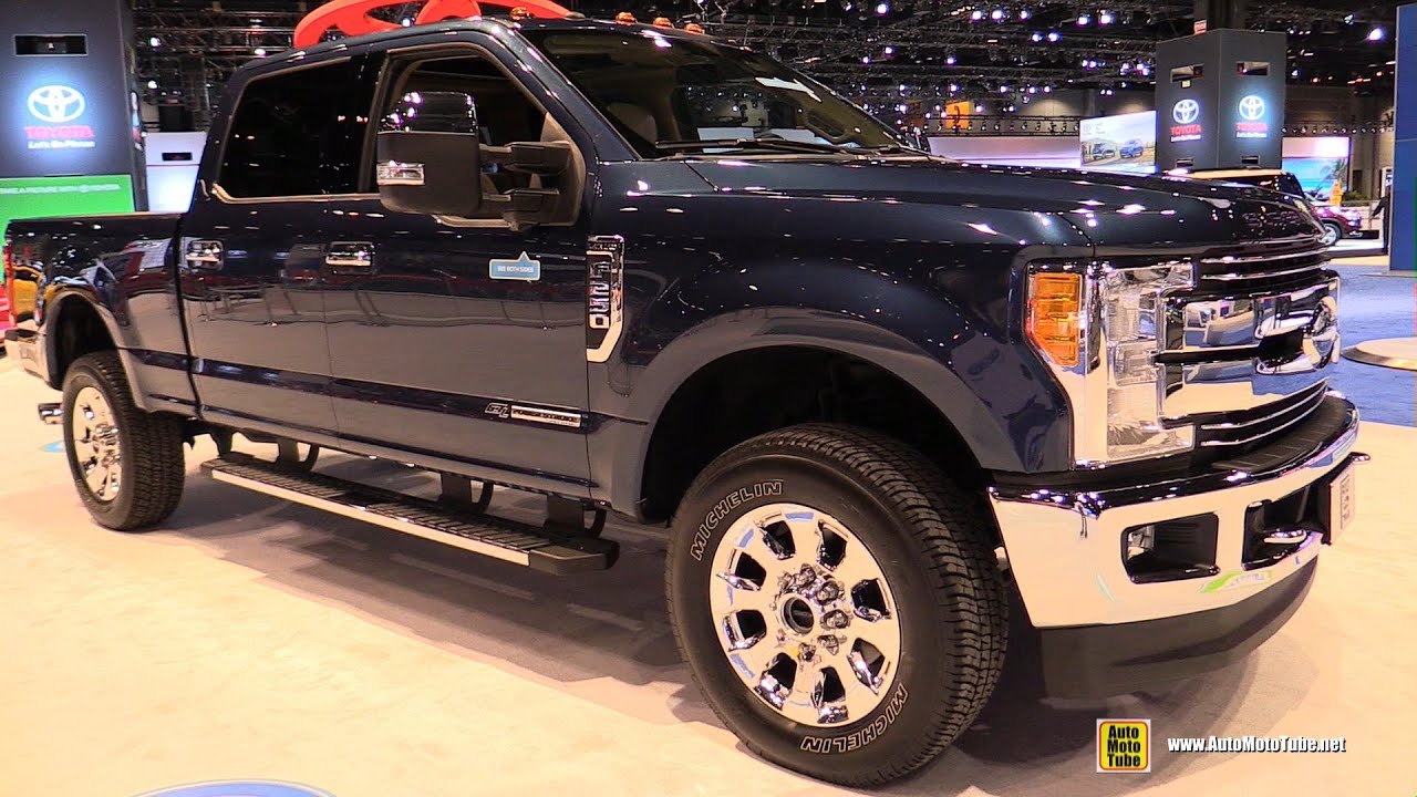 2017 Ford F250 Super Duty Lariat - Exterior and Interior Walkaround - 2016 Chicago Auto Show