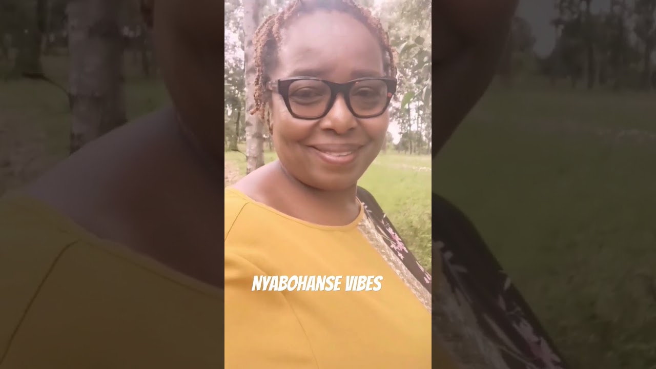Connecting  with nature in an African village of Nyabohanse 