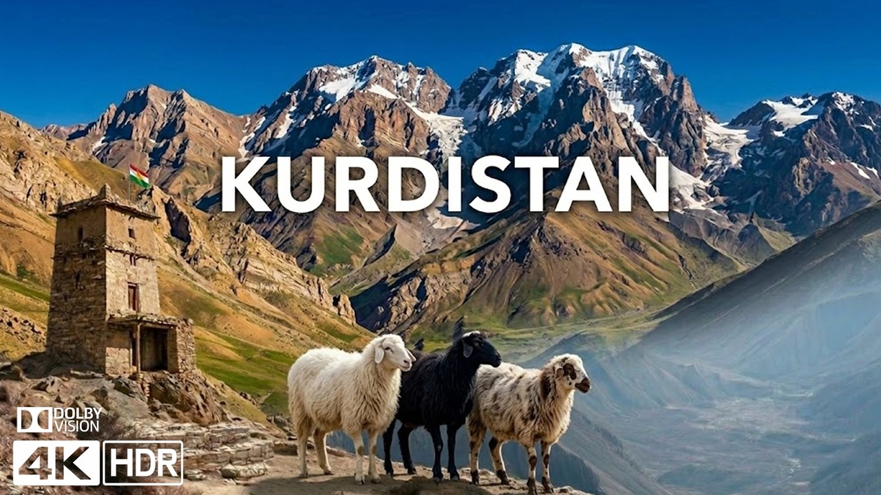 KURDISTAN 4K ☀️ The Golden Land: Most Beautiful Mountains on Earth (Scenic Relaxation Film)