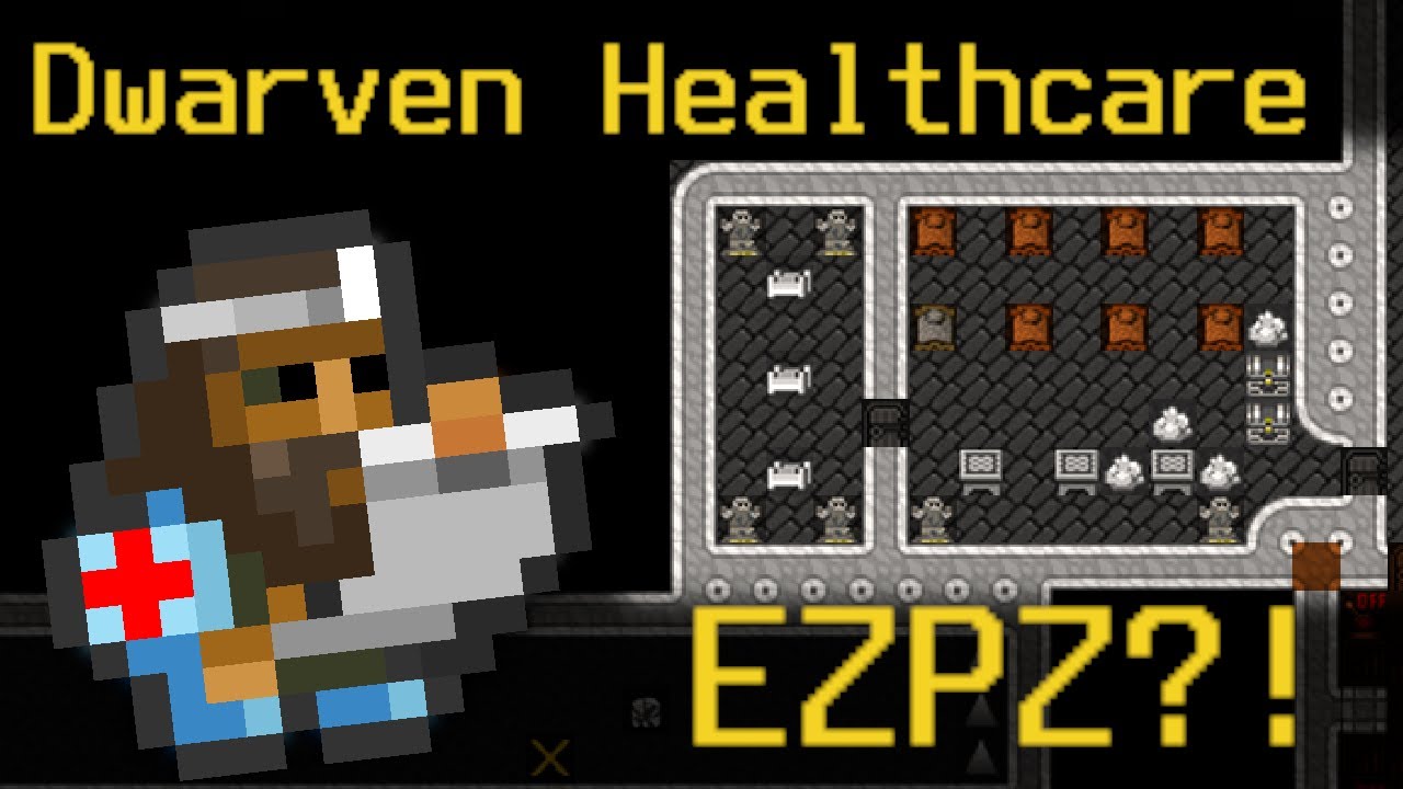 Dwarven Healthcare is EASY | Dwarf Fortress μLesson