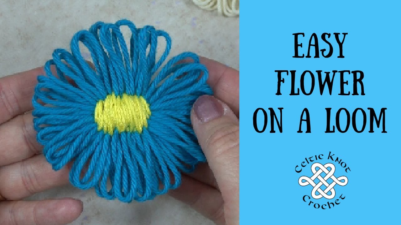 Learn how to use the Clover Flower Loom - it's easy!