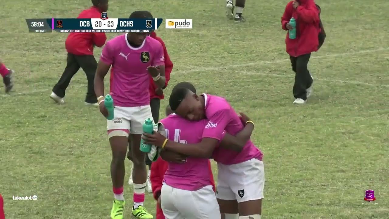 Pink Day At The Graveyard | Queens College vs Dale College 1stXV 2024 HL
