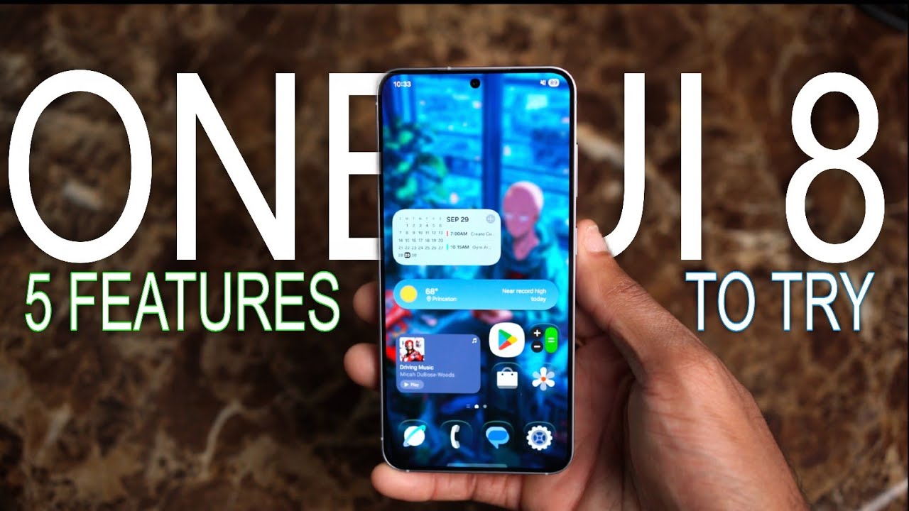 5 функций One UI 8, которые стоит попробовать!