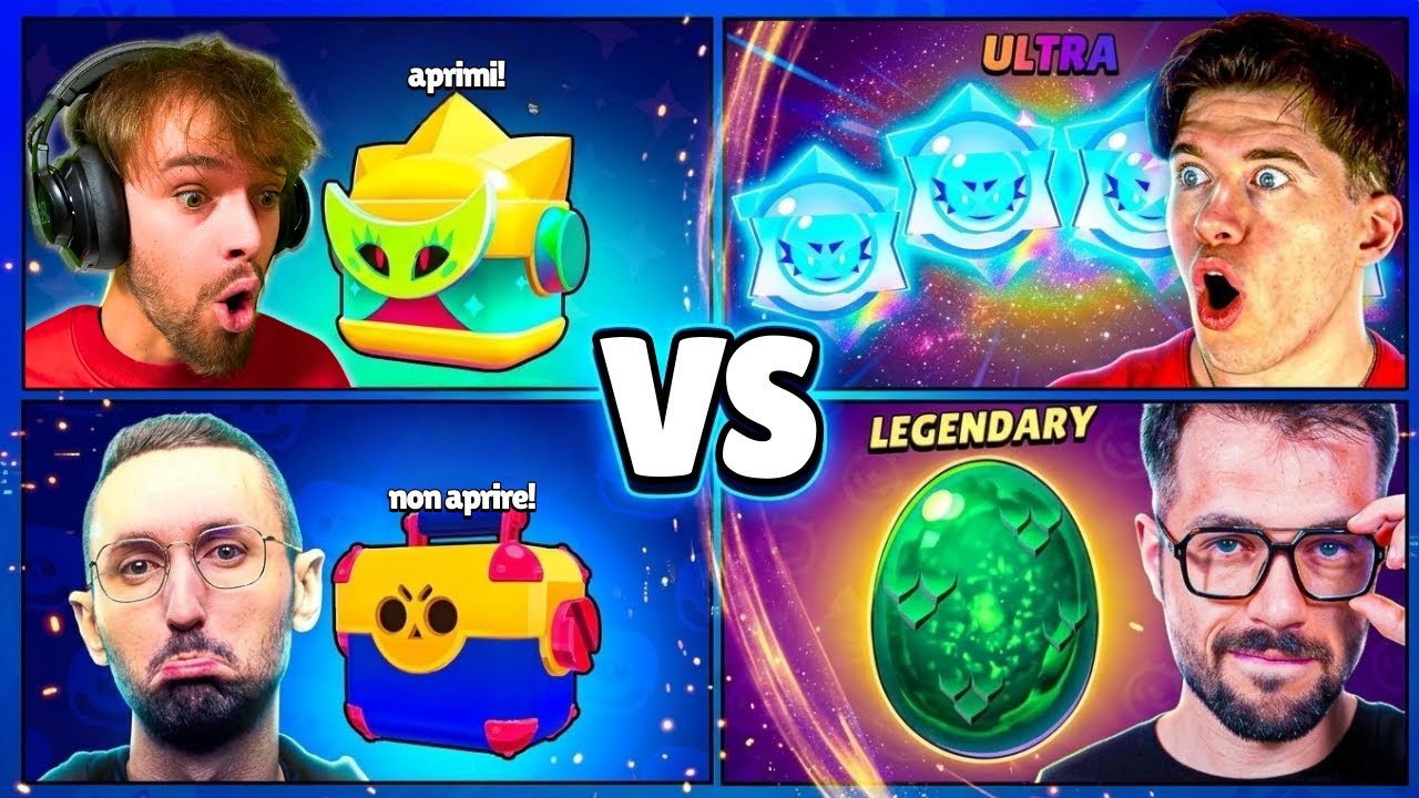 Sblocchiamo TUTTI i BRAWLER aprendo i DROP MIGLIORI di BRAWL STARS! CHI VINCE?