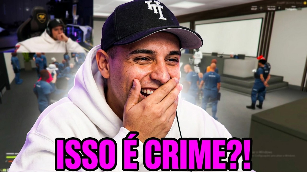 AULA DE MACHISMO NA DELEGACIA / LOUD CORINGA GTA RP