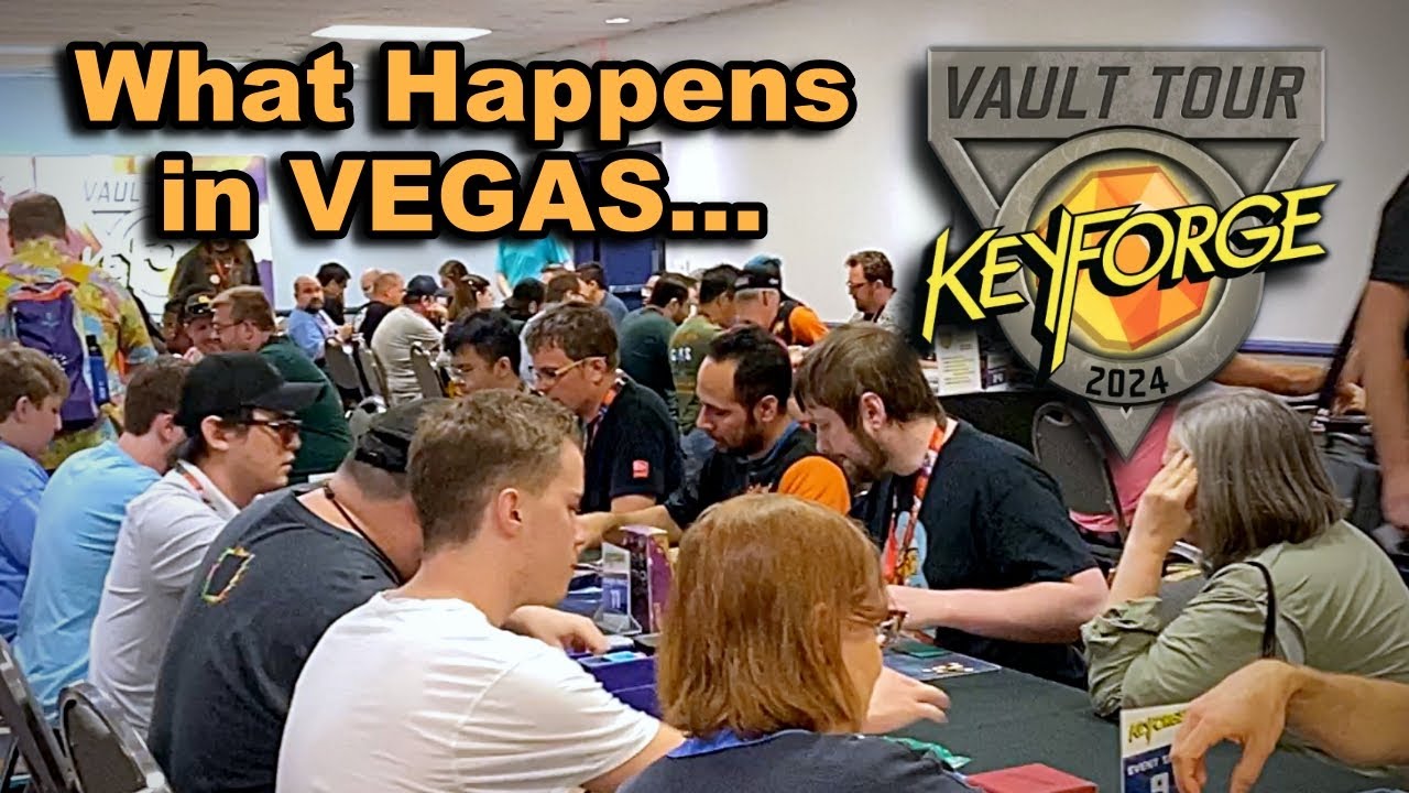 VEGAS KeyForge Vault Tour 2024 Recap!!