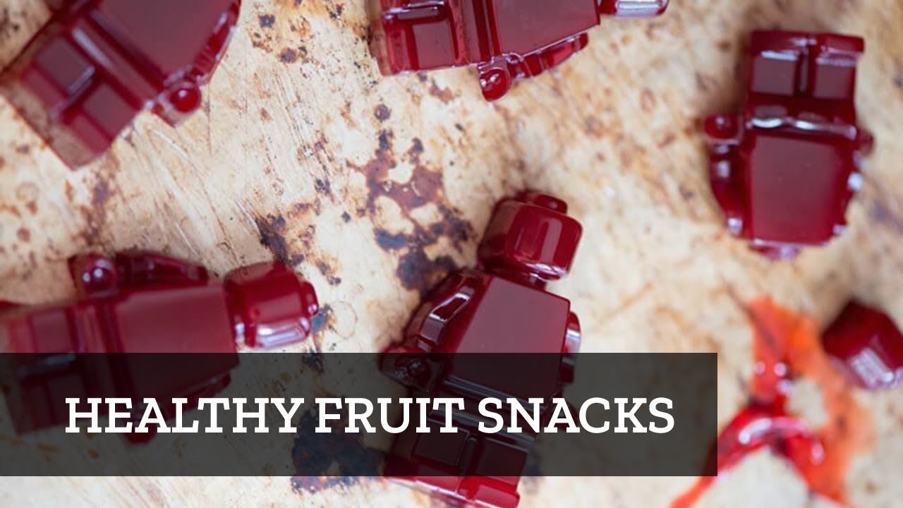 Healthy Fruit Snacks Recipe | how to make homemade fruit snacks