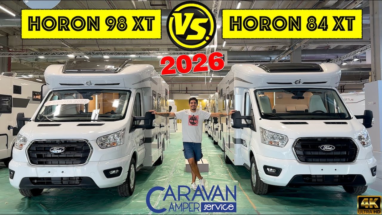 🌍Novità 2026: Horon 84 XT vs Horon 98 XT - Qual'è il camper PERFETTO per te ?