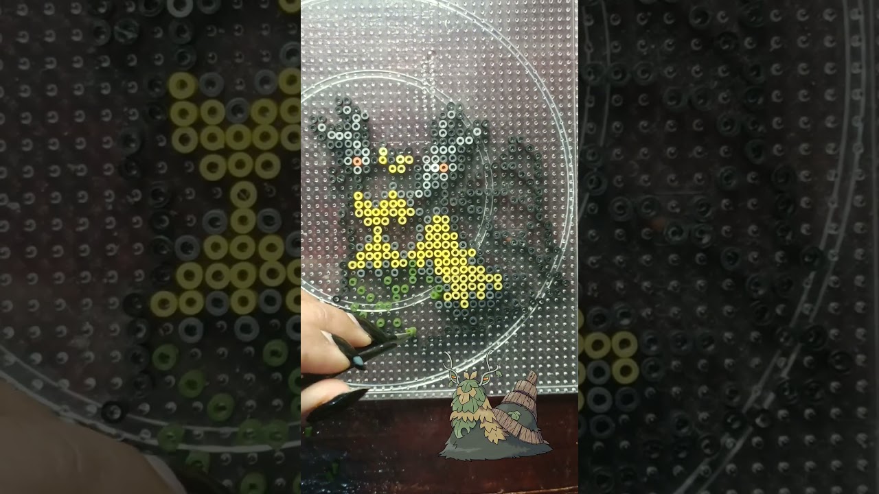 Wo-Chien #pokemon #satisfying #oddlysatisfying #artkalbeads #wochien #artpixel #yoenpokemon