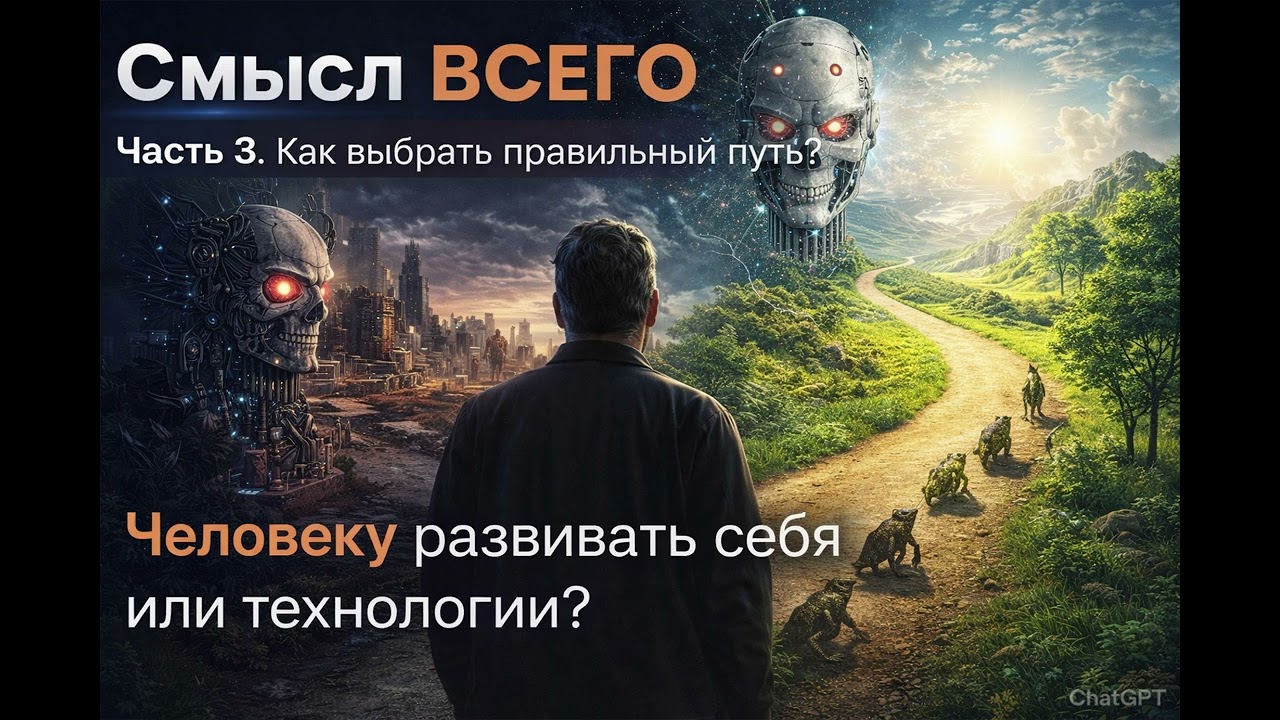 Смысл ВСЕГО  Часть 3  Перспективы человечества