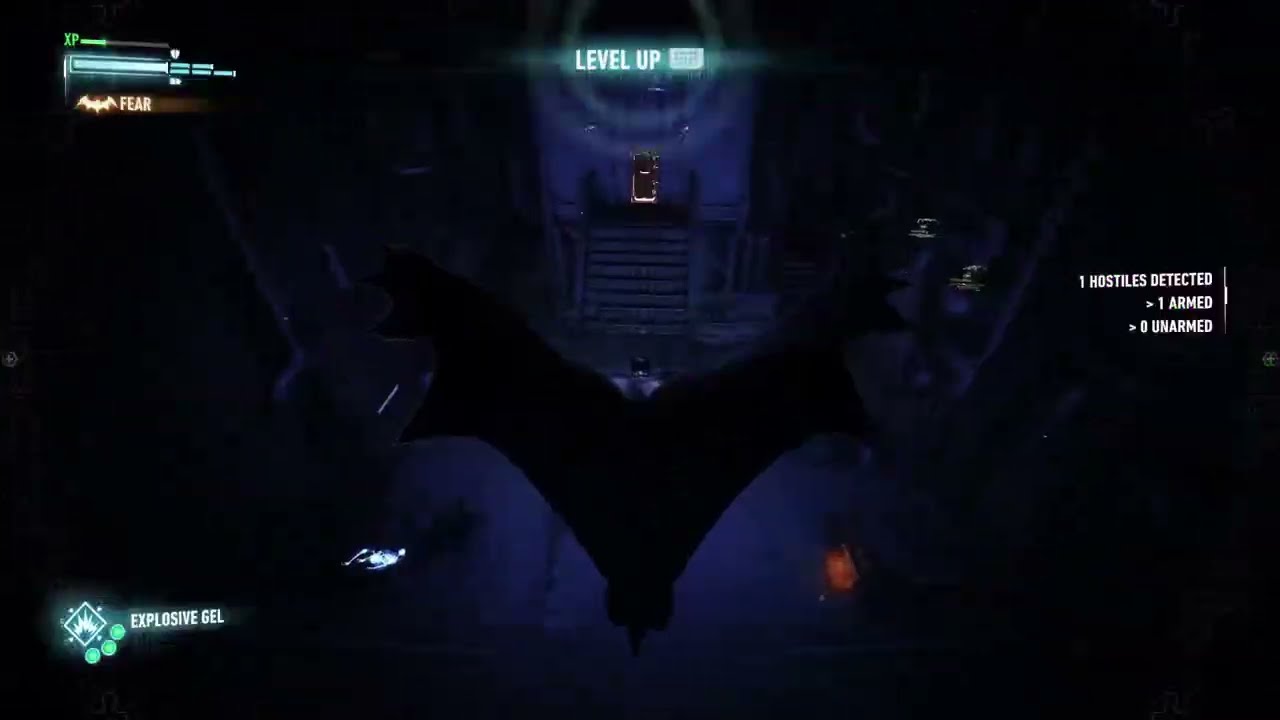 Batman arkham knight, Ace Chemicals predator stealth (photosensitivity warning ⚠️)