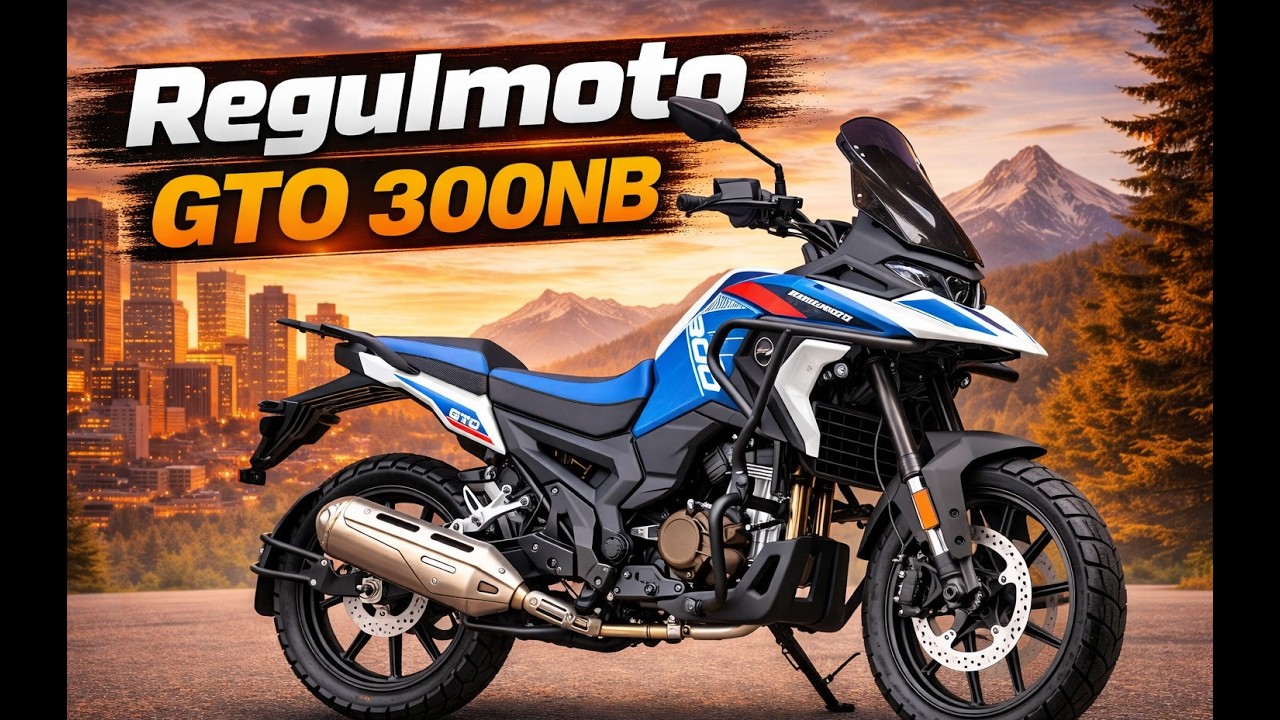 НОВИНКА 2026-Regulmoto GTO 300NB