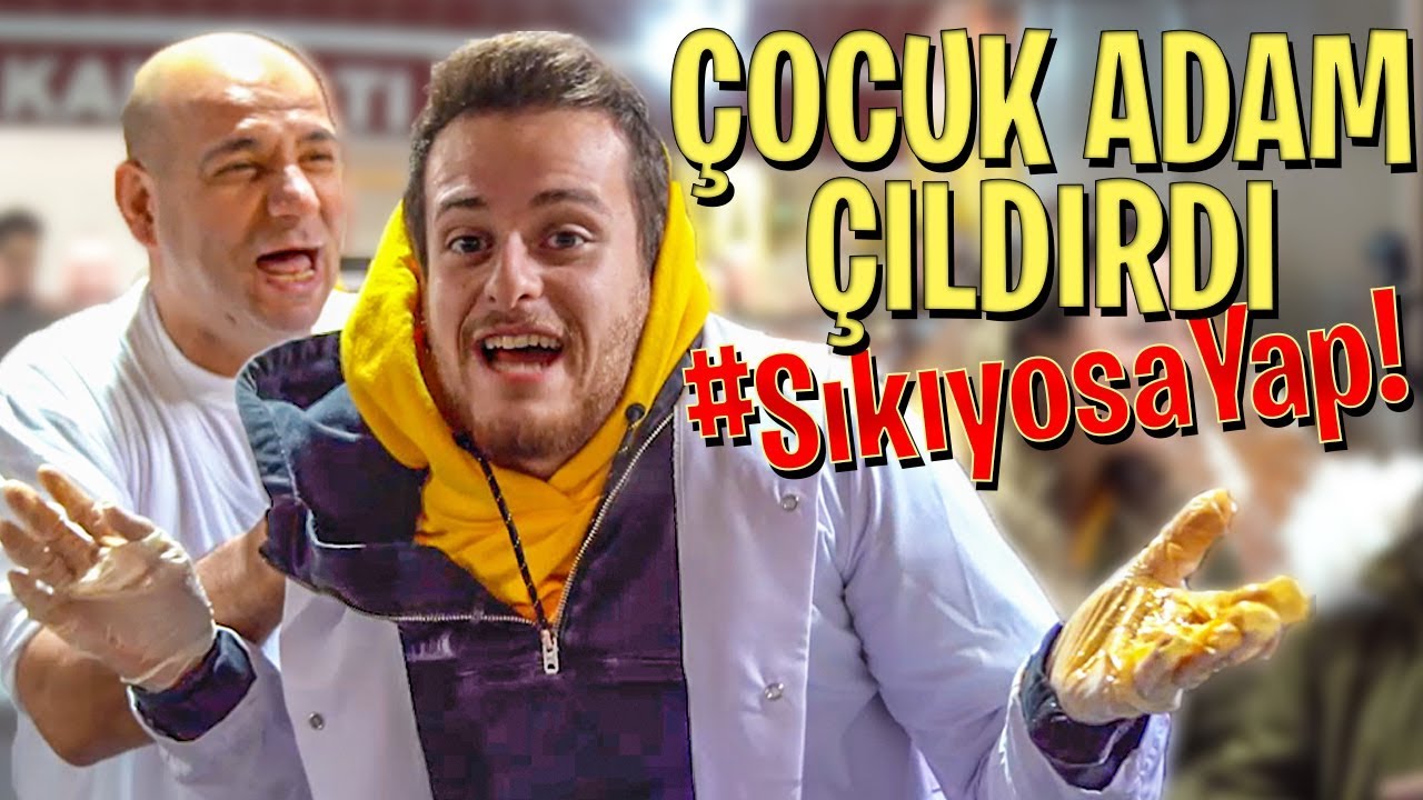 Çiğ Köfteci Ali Usta'nın Çırağı Oldum! +Efsane #SıkıyosaYap Maddeleri: Brom131, Akupunktur, Şaka