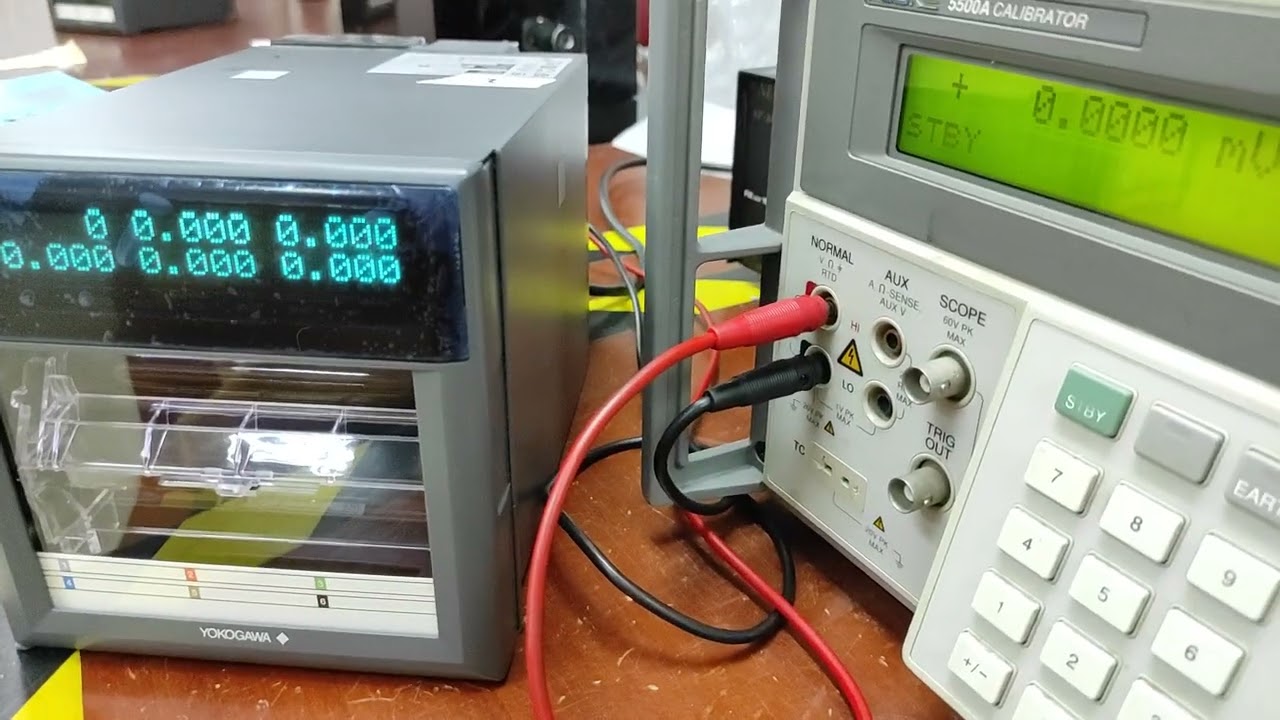 How to Setting Pressure Chart Recorder YOKOGAWA Model 436106