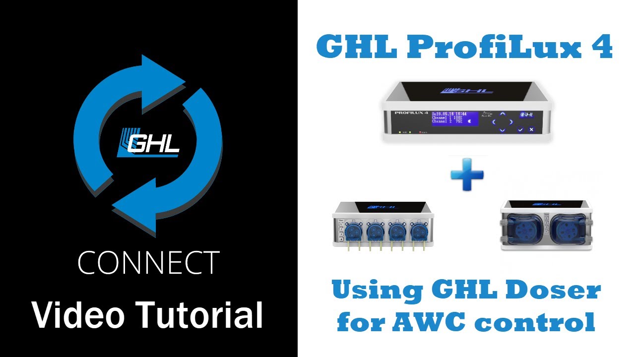 ProfiLux 4: Using GHL Doser for AWC control