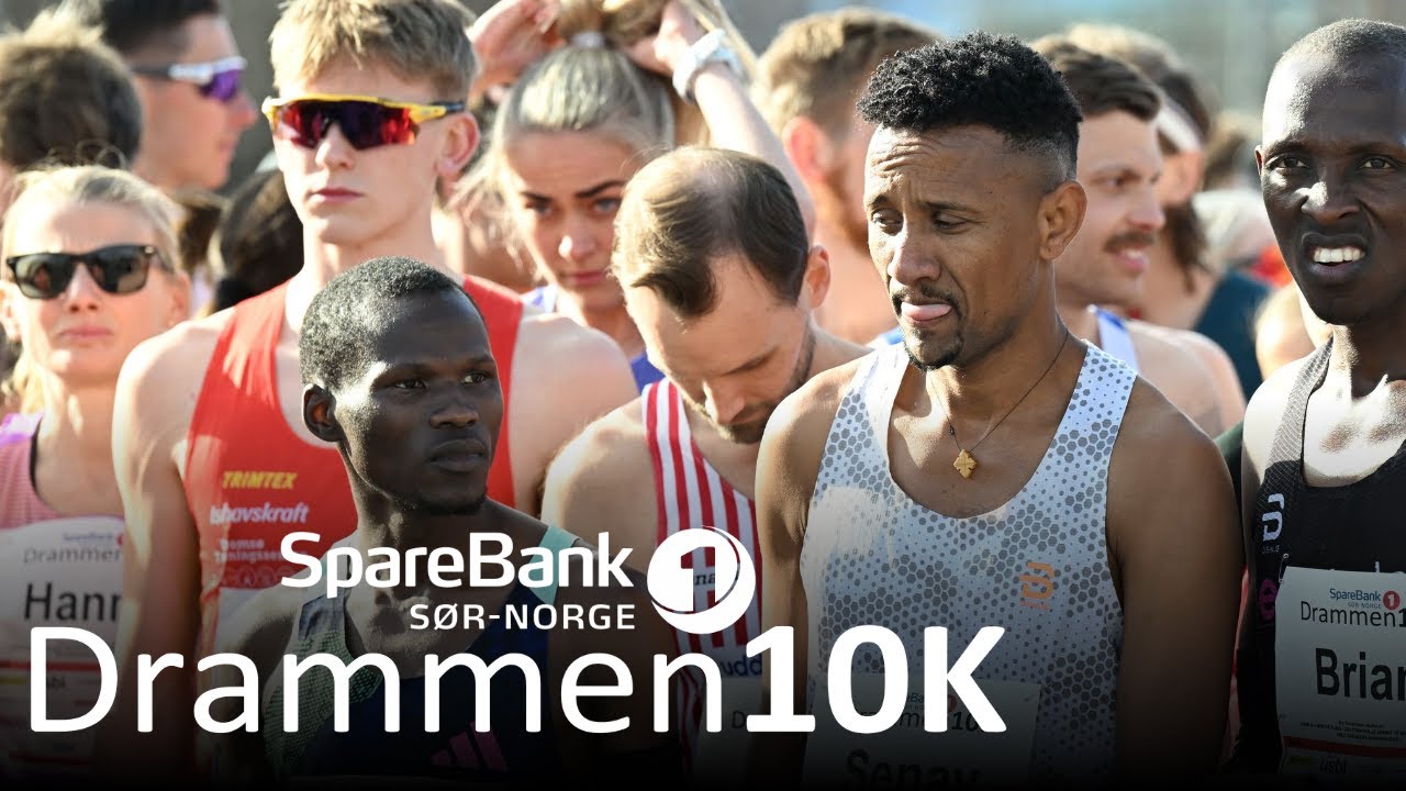 Drammen10K 2025 - Start og målgang