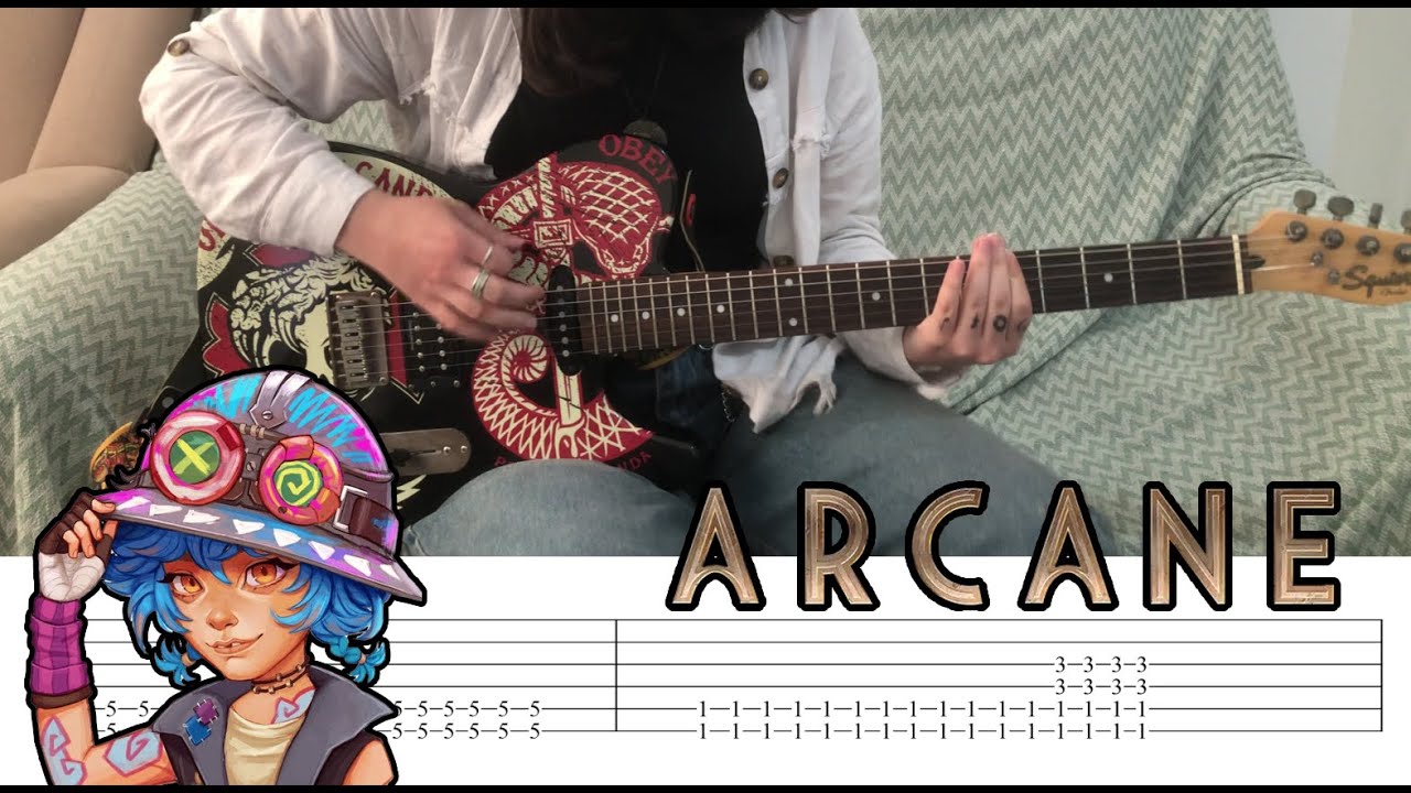Djerv - Rebel Heart - Arcane - Guitar Cover with Tab
