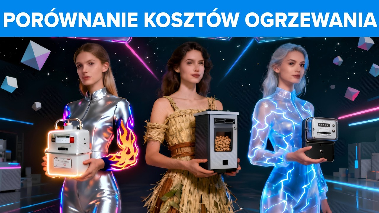Porównanie kosztów ogrzewania w 2025 domu 150m2. Kocioł na pellet, kocioł gazowy, pompa ciepła?