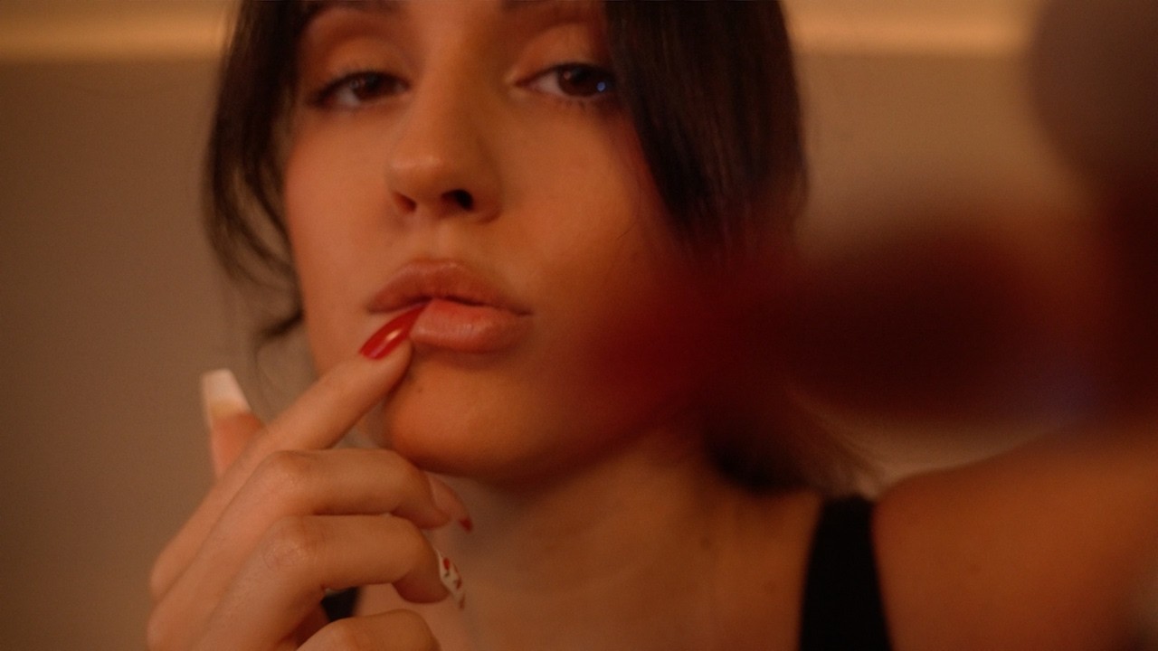 ASMR Touching & Tapping Your Face with XL Nails (Up Close & Personal)