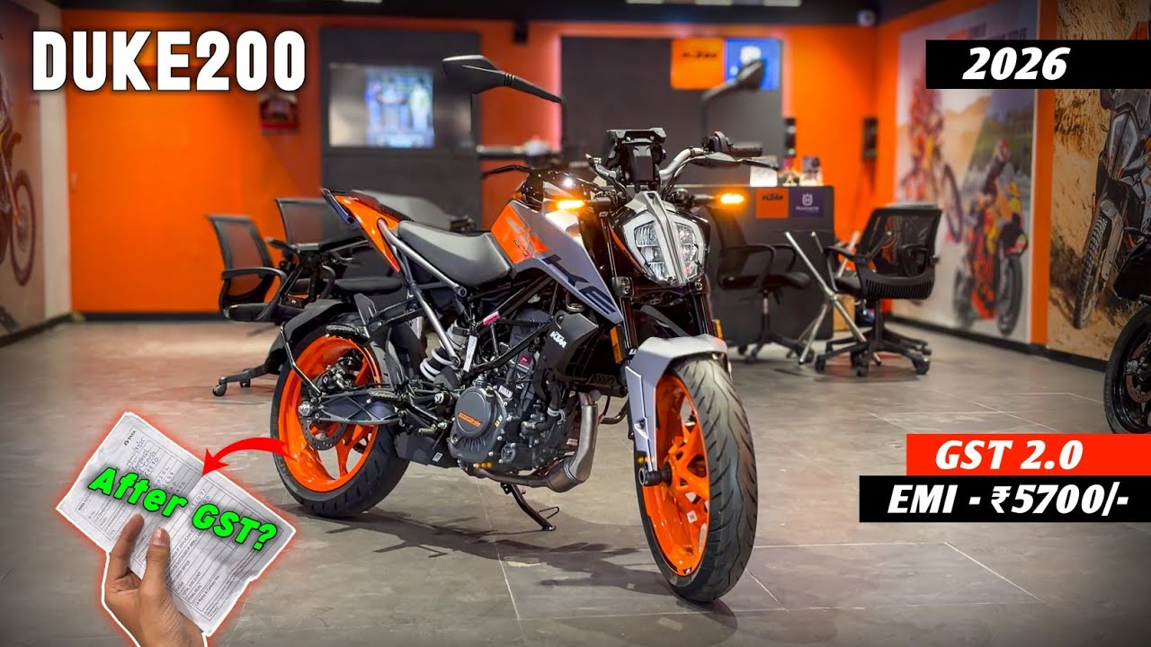 KTM Duke 200 2026 Model | GST 2.0 - On Road Price 😱