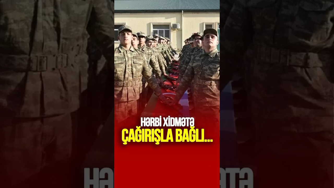 Hərbi xidmətə &ccedil;ağırışla bağlı SƏRƏNCAM İMZALANDI  #tvmusavat #azerbaycan