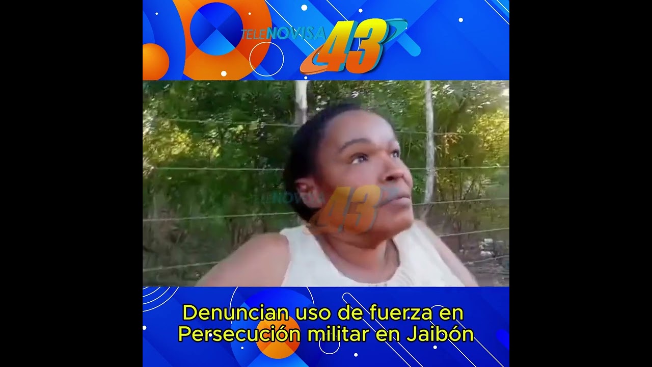 Incidente con disparos durante persecución en Jaibón, Mao.