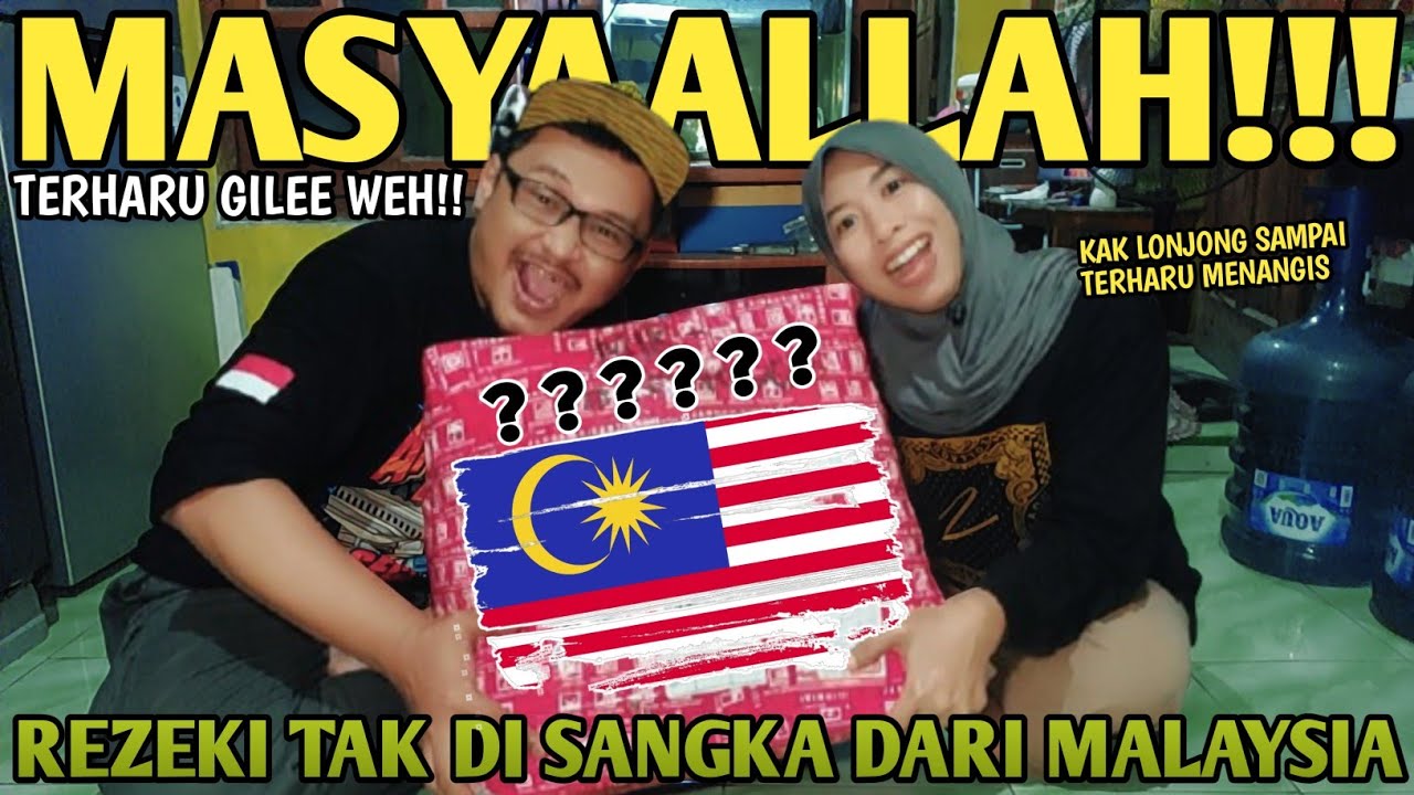 YA ALLAH‼️ TAK SANGKA 🇲🇾 BAGI HADIAH DEKAT KAMI PADAHAL DIORANG PUN TENGAH SUSAH | Wak & Kak Lonjong