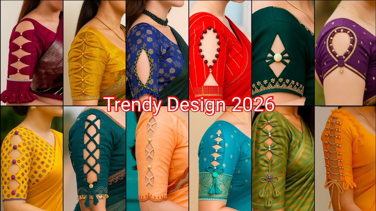 Most Demanding Blouse Sleeves Design/Baju ke Design/Aastin Design/Sleeve Design for Blouse 2026