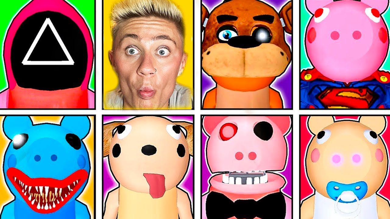 UNLOCKING *ALL NEW* ROBLOX FIND THE PIGGY MORPHS!? (ALL PIGGY MORPHS!)