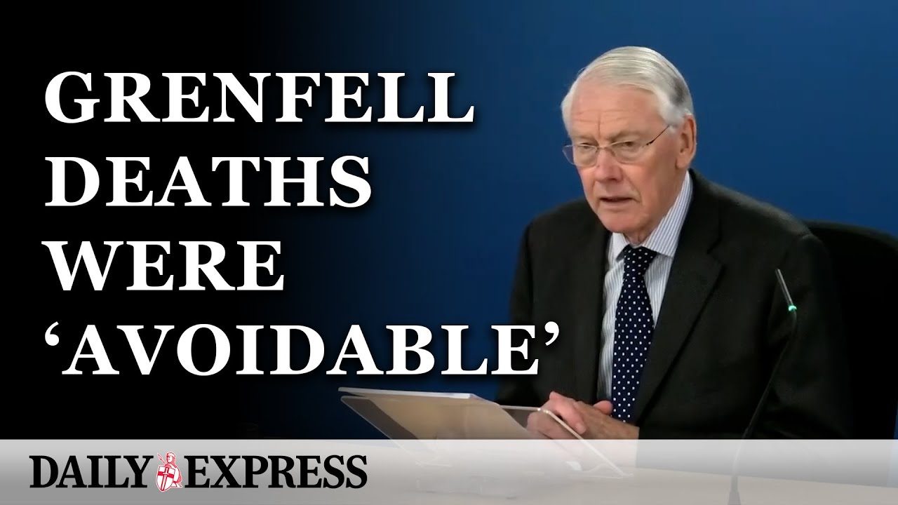 IN FULL: Grenfell Inquiry concludes decades of failure led to deadly fire