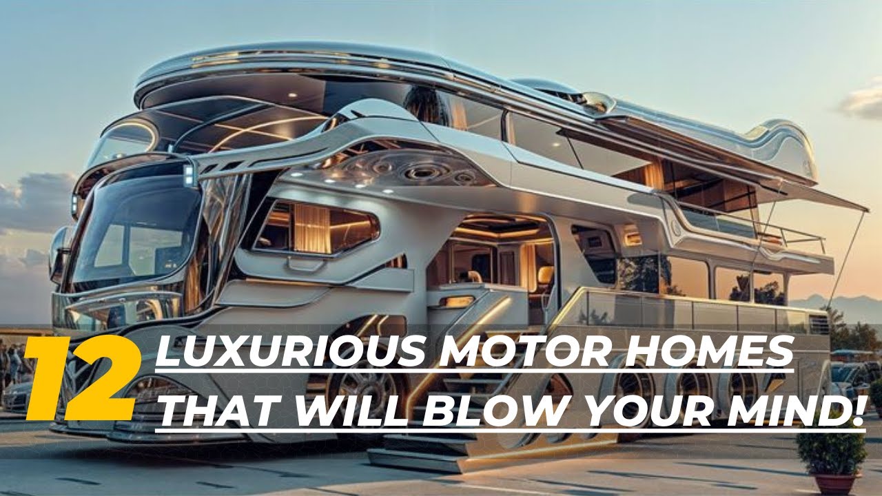 12 Luxurious Motor Homes That Will Blow Your Mind!