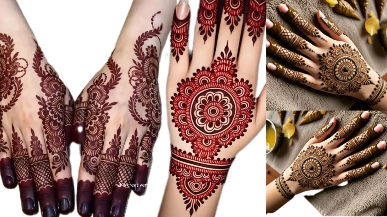 Latest beautiful simple backhand easy mehndi design|| special 2025 mehndi design|easy mehndi design|