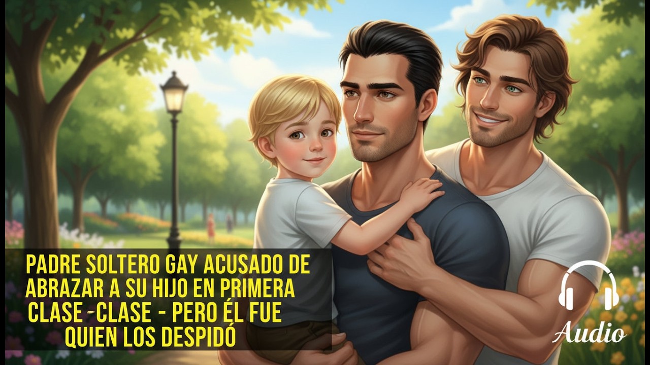 Padre gay soltero acusado de abrazar a su hijo en primera clase – pero él es quien los hizo despedir