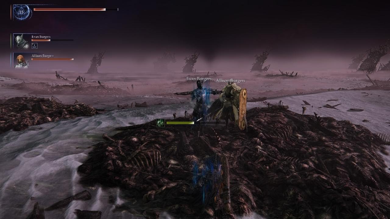 ELDEN RING NIGHTREIGN Deep of Night 4 Ironeye w/ randoms VS Straghess