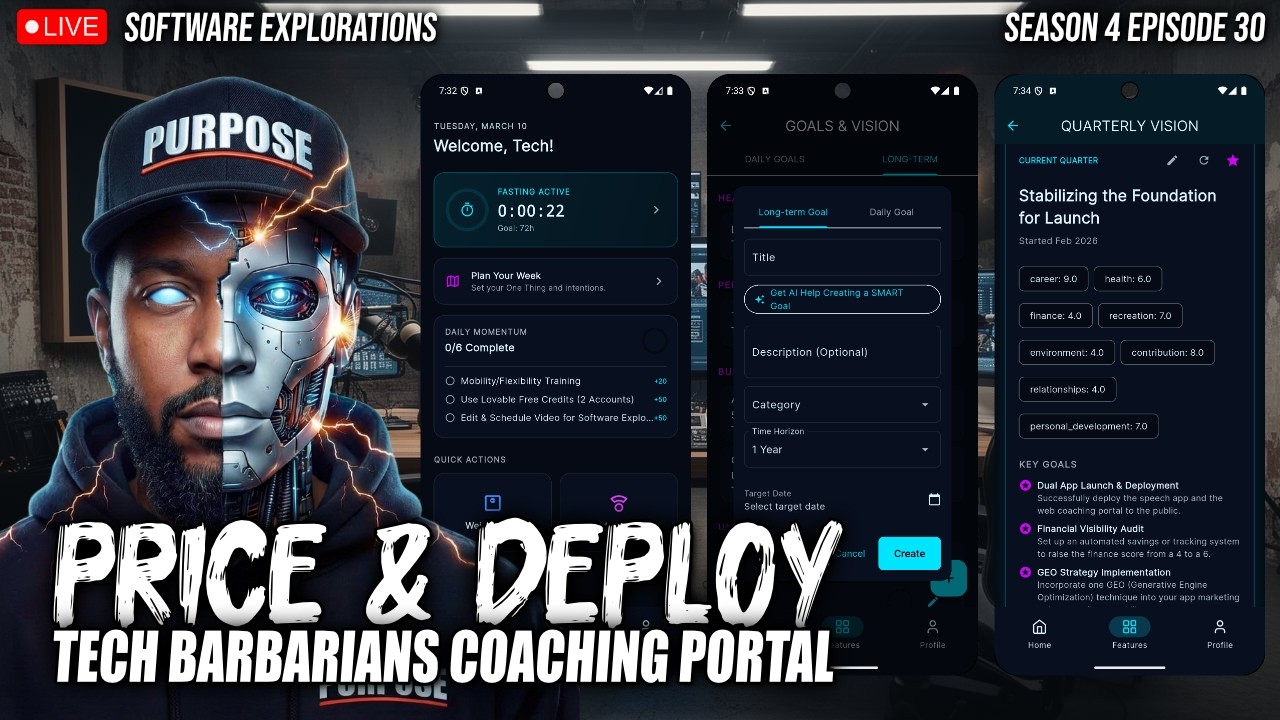 Building Tech Barbarians Mobile App LIVE — Pricing & Play Store