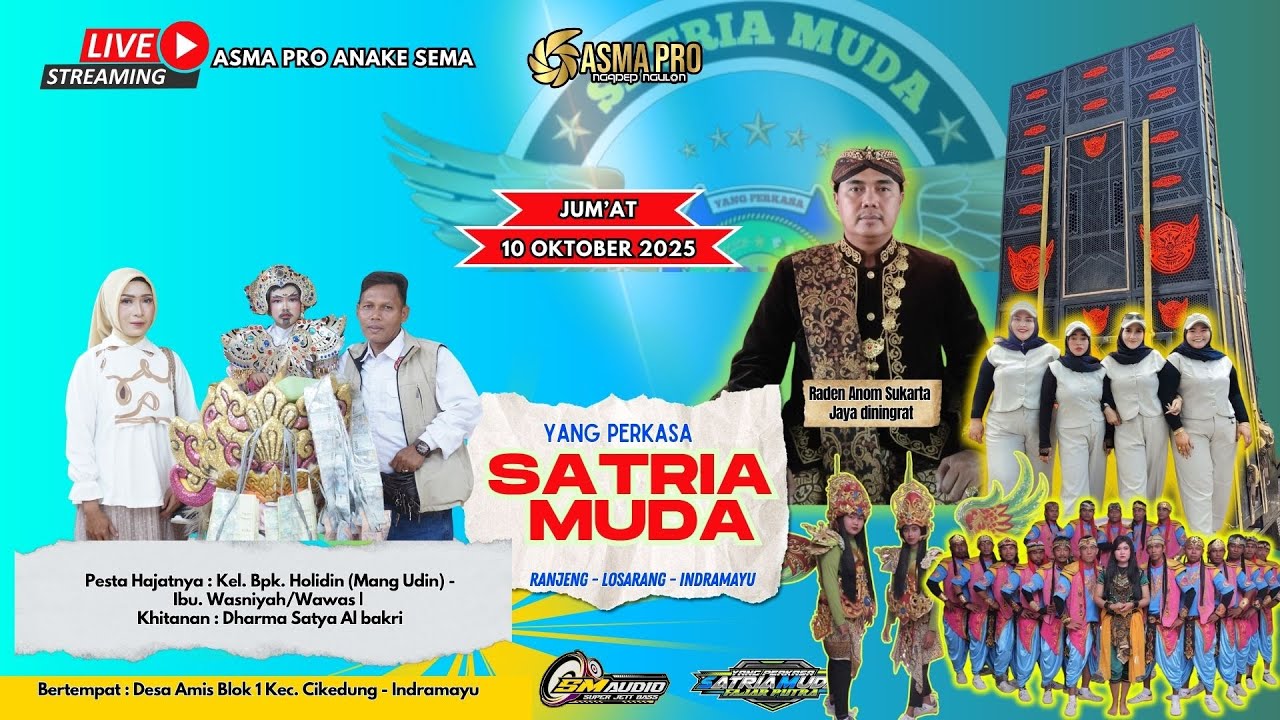 [LIVE NGARAK] SINGA DANGDUT " SATRIA MUDA '' DESA AMIS BLOK 1 CIKEDUNG 10 OKTOBER 2025