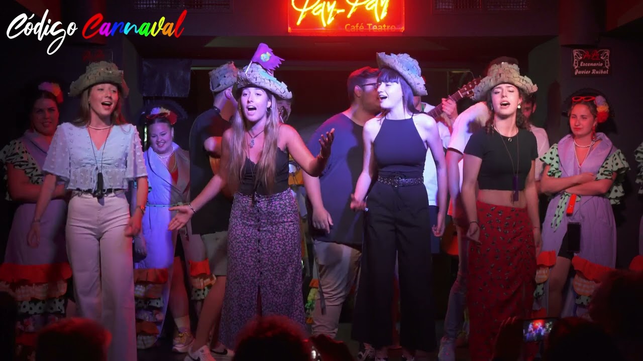 Pasodoble A LOS PIES DE LA CALETA (Comparsa juvenil 1º premio 2022)